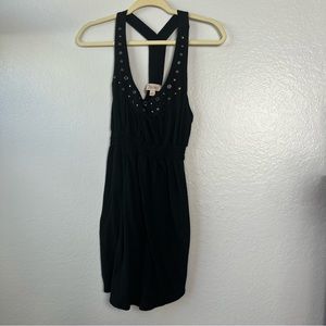Decree Black Studded Dress